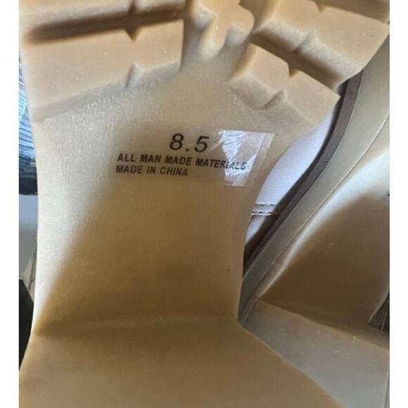 DV by Dolce Vita Juliet Lug Sole Boots in Beige - Picture 10 of 10